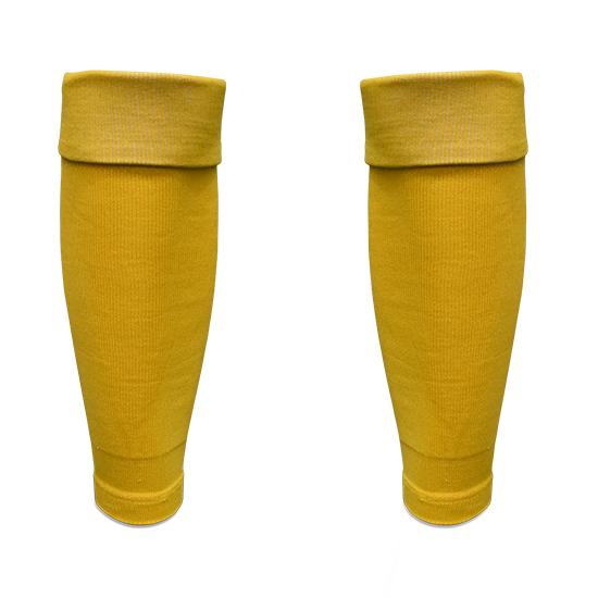 YELLOW FOOTLESS SOCKS